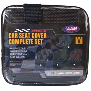 AAM HD0000161-Black Seat Cover Material (head rest Front and Bck)